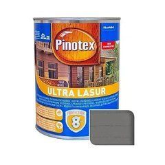 Просочення для дерева Pinotex Ultra Lasur з декоративним ефектом, 1 л, (кам'яно-сіре, безбарвне, тік,  палісандр, горіх, орегон, рябина, червоне дерево, калужниця,)
