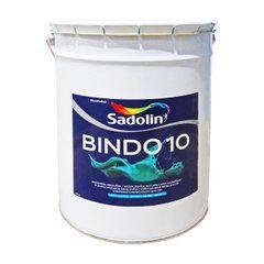 Акриловая краска Sadolin Bindo 10 для стен, белая, BW, 20 л